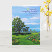 すべての美しい感動的グリーティングカード カード (黄色い花)