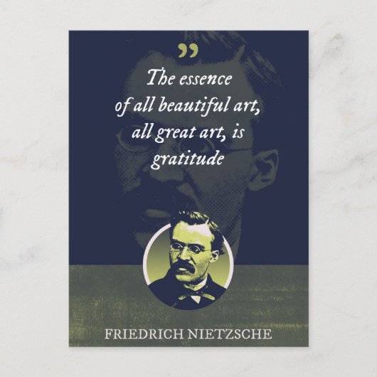 すべての美しい芸術、すべての芸術の本質素晴らし ポストカード (正面)