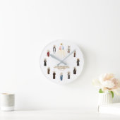 すべての聖人時計 ラウンド壁時計 (ホーム)