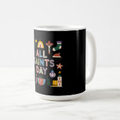 すべての聖人祝の日が意味のある日 コーヒーマグカップ (正面右)