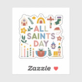 すべての聖人祝の日が意味のある日 シール (シート)