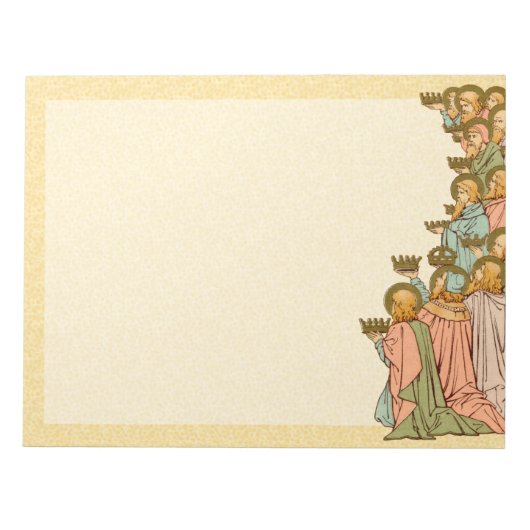 すべての聖人(RLS 19、右詳細) ノートパッド (正面)