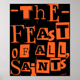 すべての聖徒の饗宴すべての聖者の手廊 ポスター