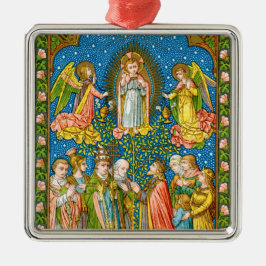 すべての聖徒は汝を崇拝する(VVP OO2) メタルオーナメント