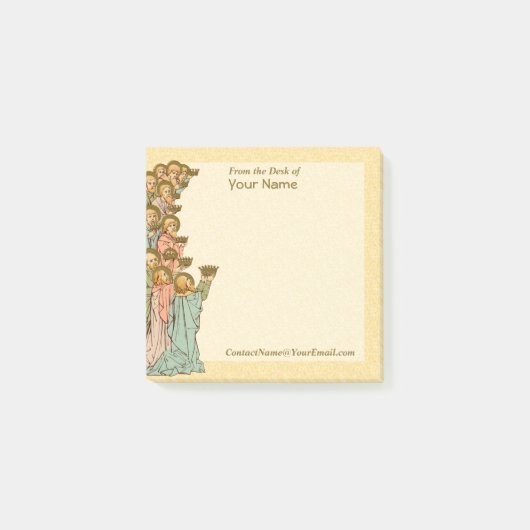 すべての聖徒(RLS 19、離れ詳細) 3"x3" ポストイット (正面)