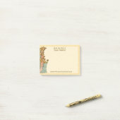 すべての聖徒(RLS 19、離れ詳細) 4"x3" ポストイット (デスク上)