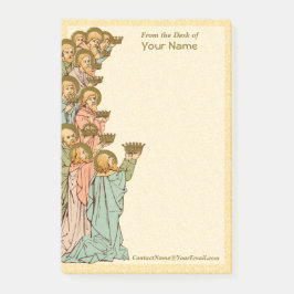 すべての聖徒(RLS 19、離れ詳細) 4"x6" ポストイット