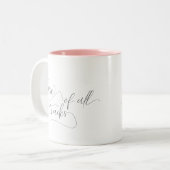 すべての職業のジェーン女性の女の子パワーフェミニズム ツートーンマグカップ (正面左)