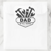 すべての職業のパパ-ヴィンテージメンズハンディマンズツール スクエアシール (バッグ)