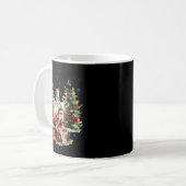 すべての膝が屈する宗教的なクリスチャンサンタクロース コーヒーマグカップ (正面左)