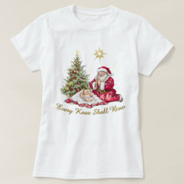 すべての膝は屈する Tシャツ