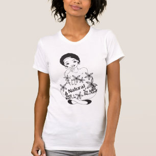 すべての自然な女の子 Tシャツ