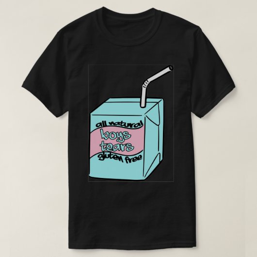 すべての自然な男の子の涙グルテンフリーのジュース Tシャツ (デザイン正面)