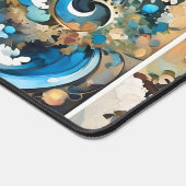 すべての自然抽象芸術 デスクマット (コーナー)