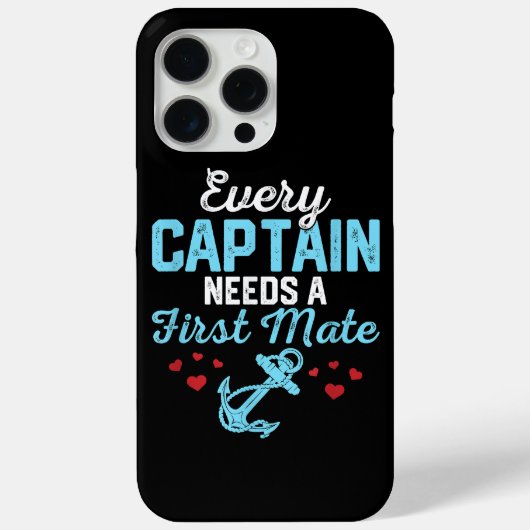 すべての船長には第一水夫が必要です Case-Mate iPhoneケース (裏面)