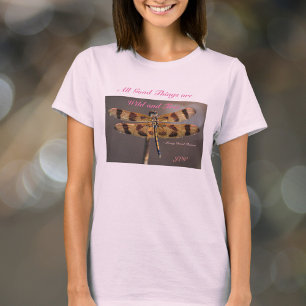すべての良い事ワイルドフリーのトンボTシャツ Tシャツ