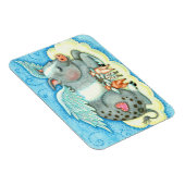 すべての良い子豚天国、かわいい豚の天使に行く マグネット (右側)