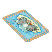 すべての良い子豚天国、かわいい豚の天使に行く マグネット (右側)