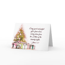 すべての良い完全なギフトJames 1:17，クリスマス