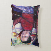 すべての良い小さな女の子は、メキシコのアイスクリームを手に入れる アクセントクッション (裏面(縦))