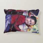 すべての良い小さな女の子は、メキシコのアイスクリームを手に入れる アクセントクッション (裏面)