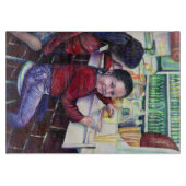 すべての良い小さな女の子は、メキシコのアイスクリームを手に入れる カッティングボード (正面)