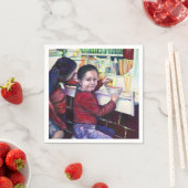 すべての良い小さな女の子は、メキシコのアイスクリームを手に入れる スタンダードカクテルナプキン (インサイチュ)