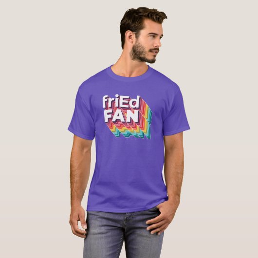 すべての色で金のファン! Tシャツ (正面フル)