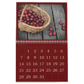 すべての色と形状の果実自然写真 カレンダー (3月 2027)