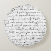 すべての色の口紅の装飾用クッション ラウンドクッション (裏面)