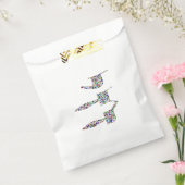 すべての色の宝石で作られたチャイシンボル フェイバーバッグ (封をした状態)