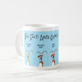 すべての色の蟻 コーヒーマグカップ (正面左)