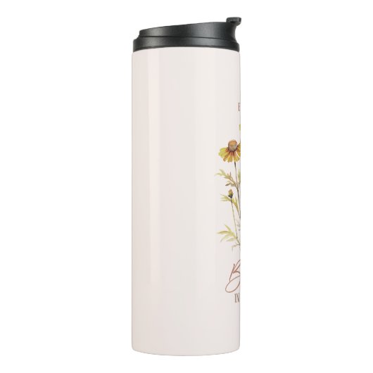 すべての花の開花は独自の時間 タンブラー (回転左)