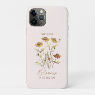 すべての花の開花は独自の時間 iPhone 11 PROケース