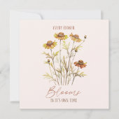 すべての花の開花独自の時間 – 素朴フローラ (正面)