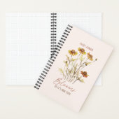 すべての花の開花独自の時間 – 素朴フローラ ノートブック (内側)