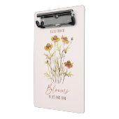 すべての花の開花独自の時間 – 素朴フローラ ミニクリップボード (アングル2)