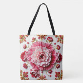 すべての花嫁の友達に感謝の気持ちを花で表そう トートバッグ (正面)