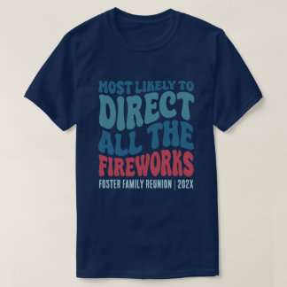 すべての花火のを指示する可能性が最も高カスタムい Tシャツ