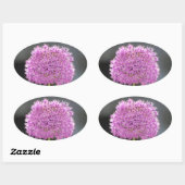 すべての花 楕円形シール (シート)