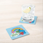 すべての虹がセサミストリート スクエアペーパーコースター (インサイチュ)