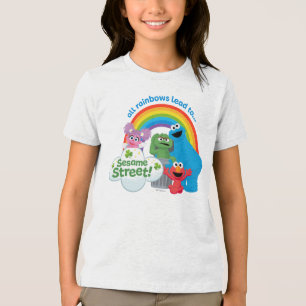すべての虹がセサミストリート トライブレンドTシャツ
