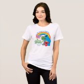 すべての虹がセサミストリート トライブレンドＴシャツ (正面全面)