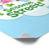 すべての虹がセサミストリート ポスター (角)