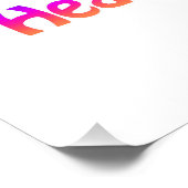 すべての虹のための平和と愛と医療 ポスター (コーナー)