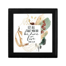 すべての行いを愛をもって行いなさい（コリントの信徒への手紙１ 16:14）