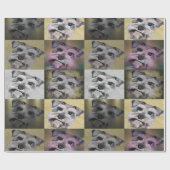 すべての行事のためのシュナウツァーの包装紙 ラッピングペーパー (フラット)