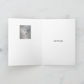 すべての行事のための挨拶状 カード (内部)