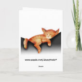 すべての行事のやる気を起こさせるな挨拶状 カード (裏面)