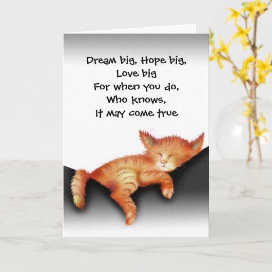 すべての行事のやる気を起こさせるな挨拶状 カード (黄色い花)